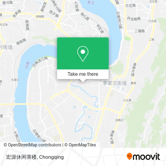 宏源休闲茶楼 map