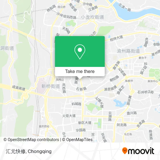 汇元快修 map