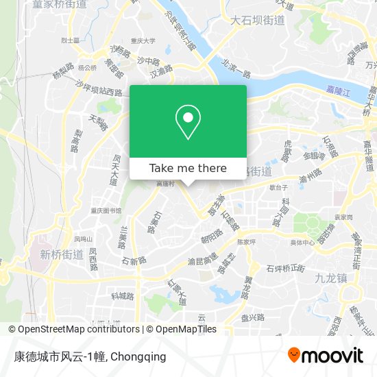 康德城市风云-1幢 map