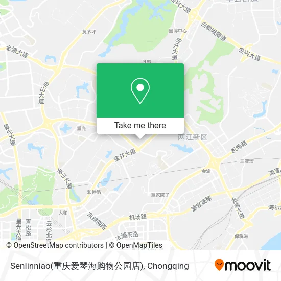 Senlinniao(重庆爱琴海购物公园店) map