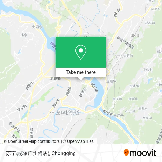 苏宁易购(广州路店) map