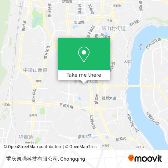 重庆凯强科技有限公司 map