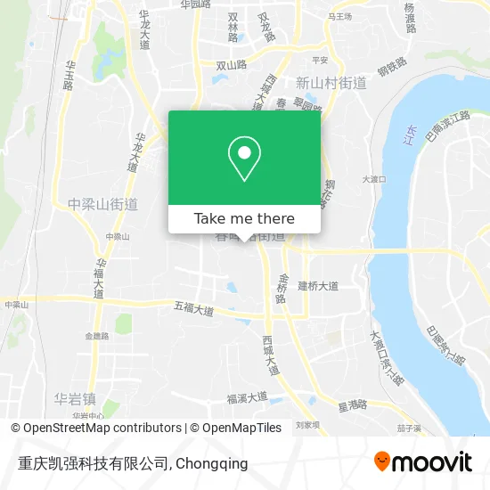 重庆凯强科技有限公司 map