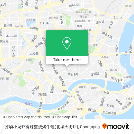 虾吻小龙虾香辣蟹烧烤牛蛙(北城天街店) map