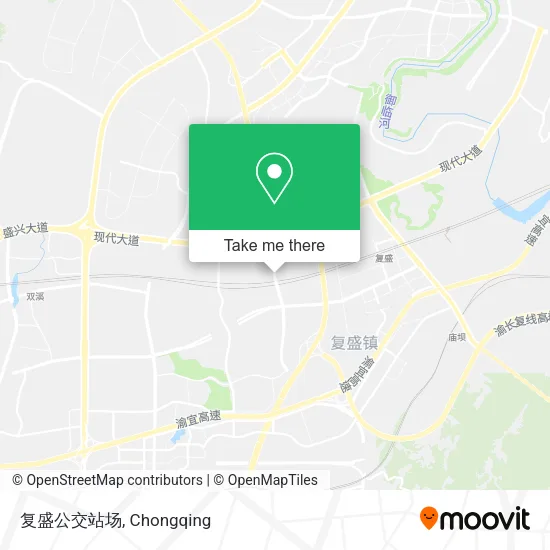 复盛公交站场 map