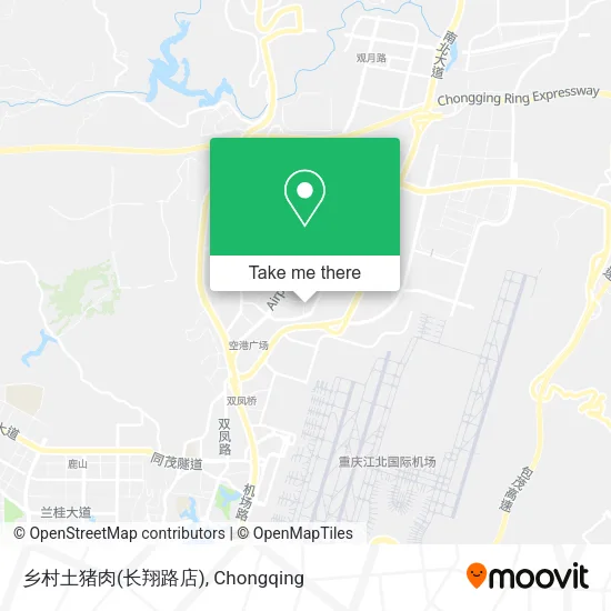 乡村土猪肉(长翔路店) map