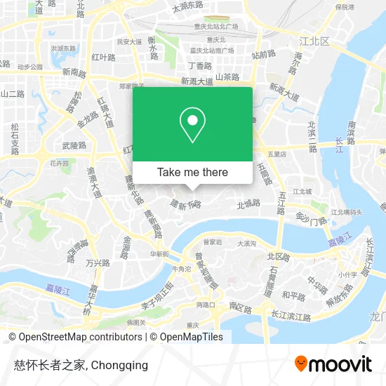 慈怀长者之家 map