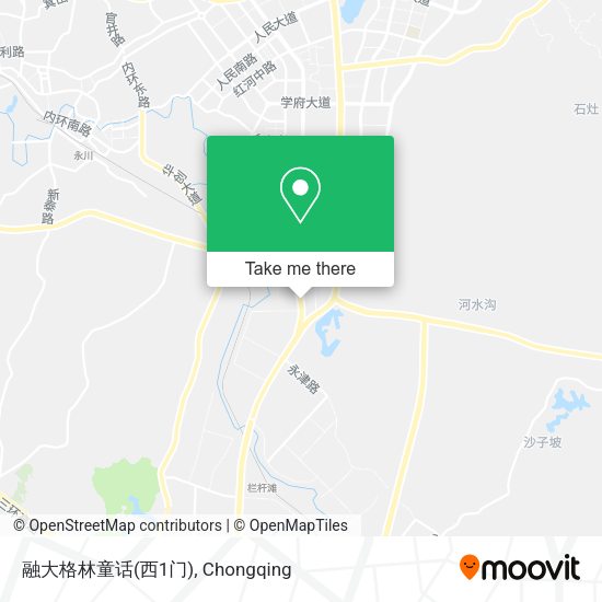融大格林童话(西1门) map