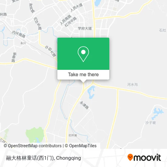融大格林童话(西1门) map