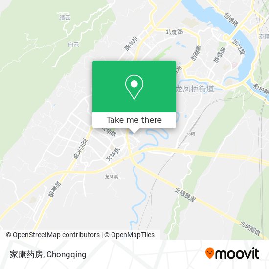 家康药房 map