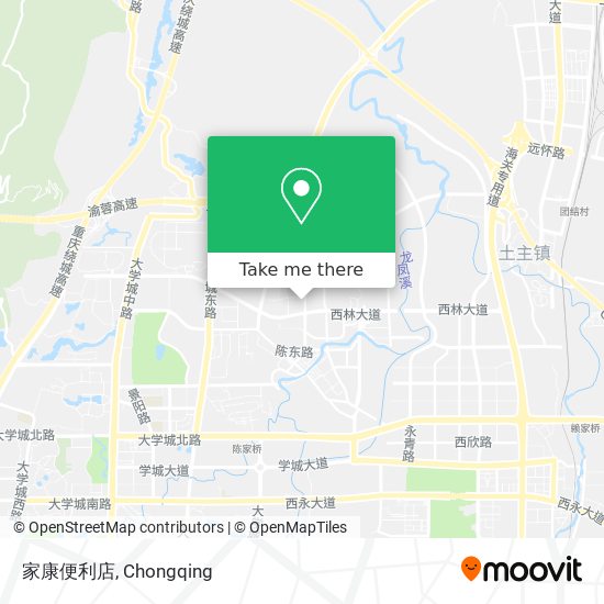 家康便利店 map
