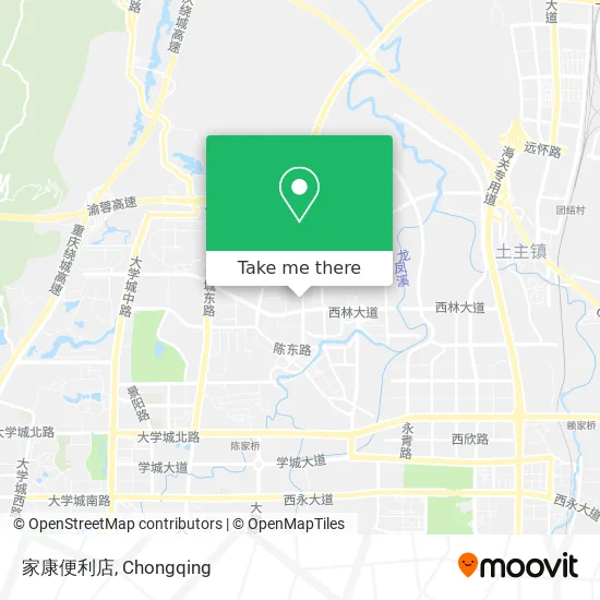 家康便利店 map