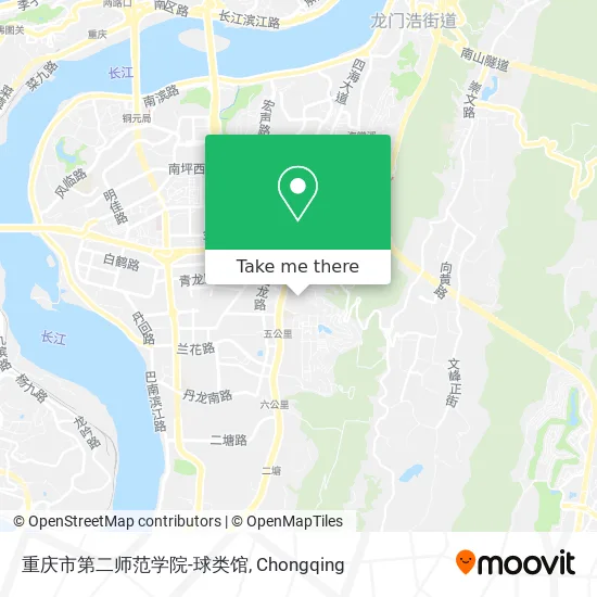 重庆市第二师范学院-球类馆 map