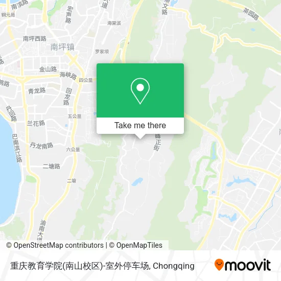 重庆教育学院(南山校区)-室外停车场 map