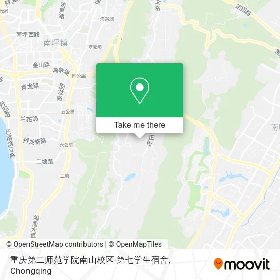 重庆第二师范学院南山校区-第七学生宿舍 map