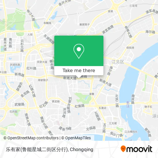 乐有家(鲁能星城二街区分行) map