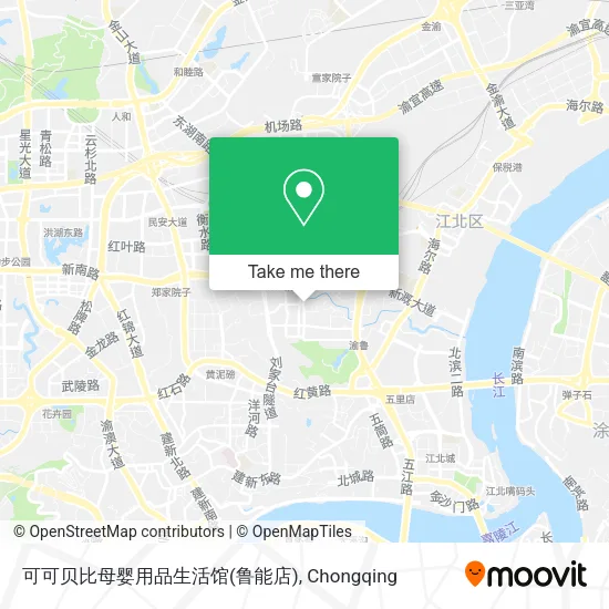 可可贝比母婴用品生活馆(鲁能店) map