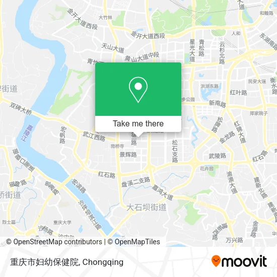 重庆市妇幼保健院 map