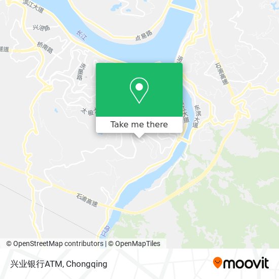兴业银行ATM map