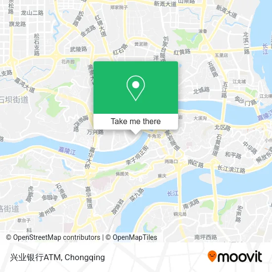 兴业银行ATM map