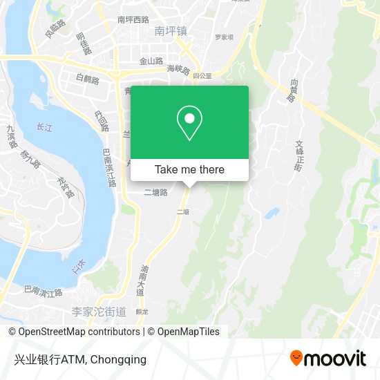 兴业银行ATM map