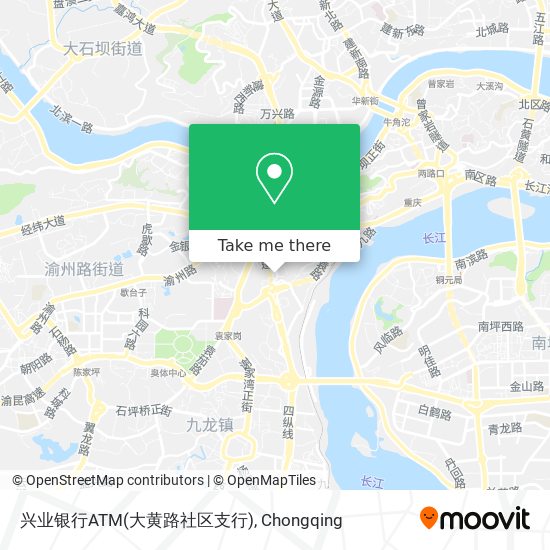 兴业银行ATM(大黄路社区支行) map