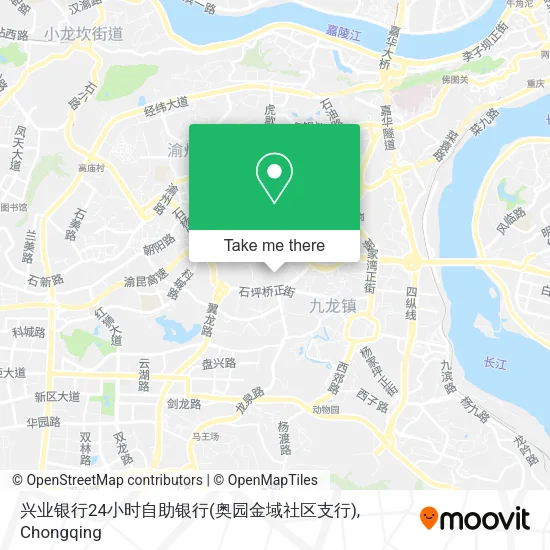 兴业银行24小时自助银行(奥园金域社区支行) map