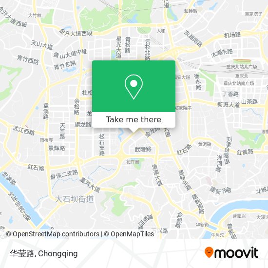 华莹路 map