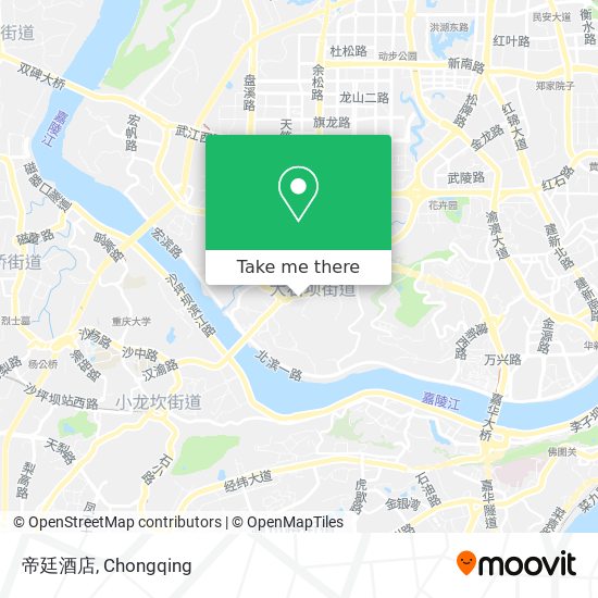 帝廷酒店 map