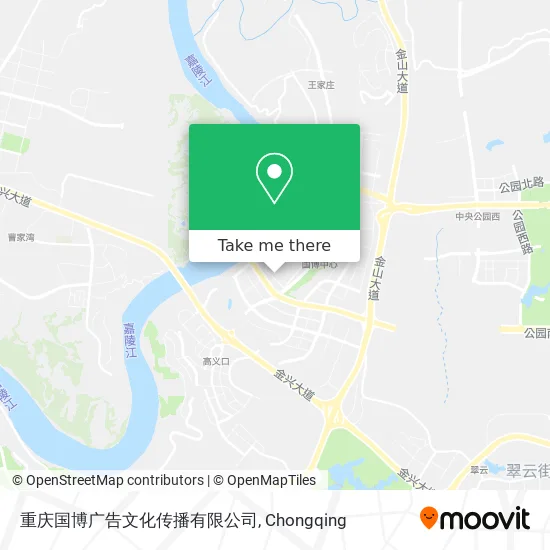 重庆国博广告文化传播有限公司 map