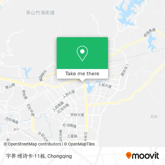 宇界·维诗卡-11栋 map