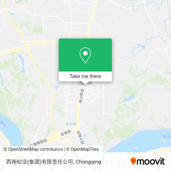 西南铝业(集团)有限责任公司 map