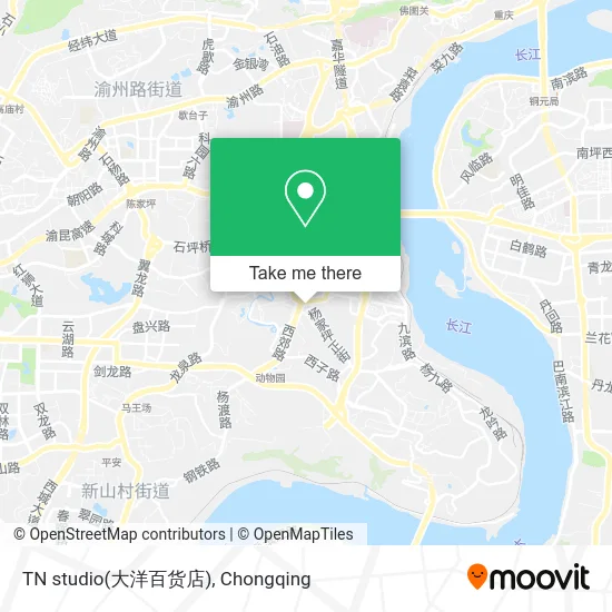 TN studio(大洋百货店) map