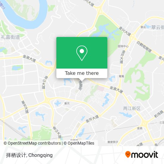 择栖设计 map