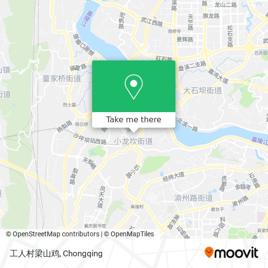 工人村梁山鸡 map