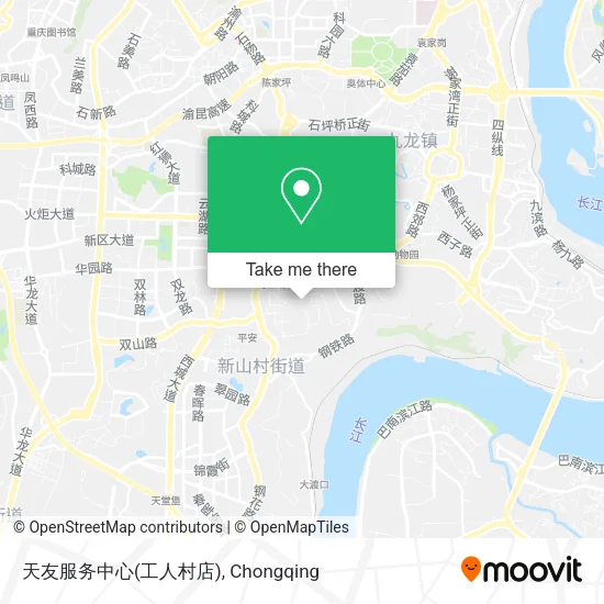 天友服务中心(工人村店) map
