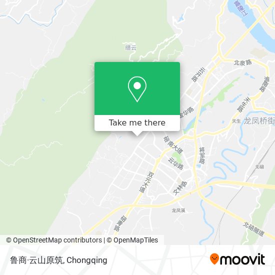 鲁商·云山原筑 map