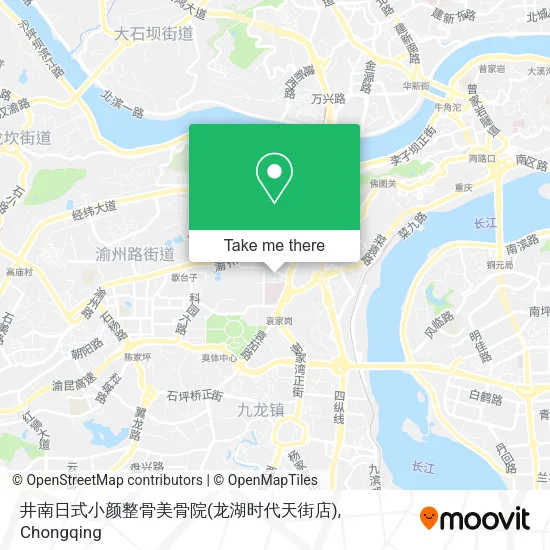 井南日式小颜整骨美骨院(龙湖时代天街店) map
