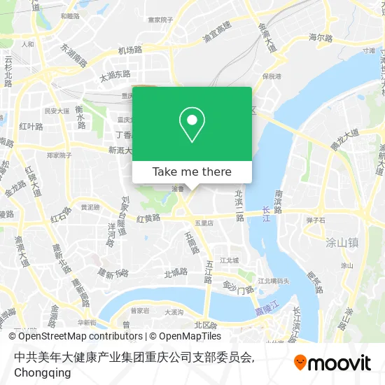 中共美年大健康产业集团重庆公司支部委员会 map