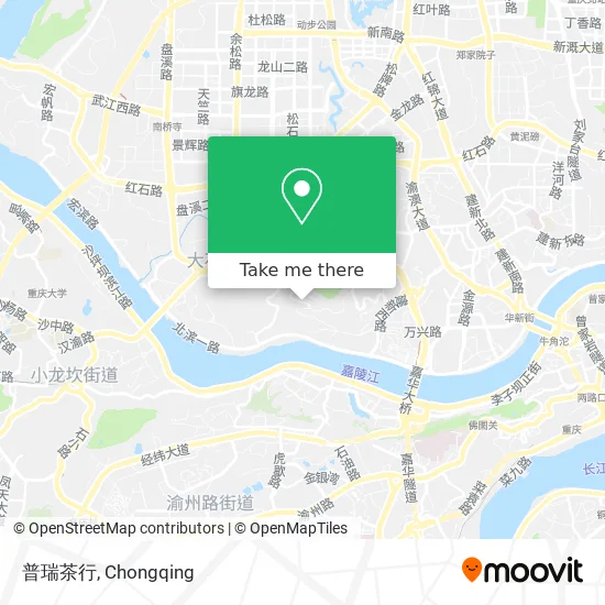普瑞茶行 map