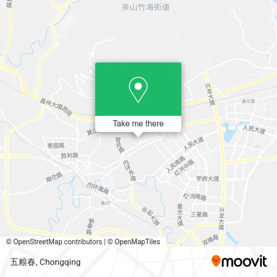 五粮春 map