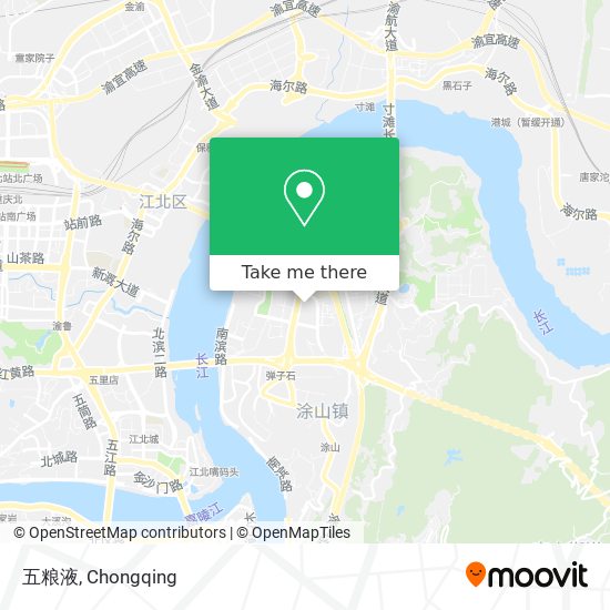 五粮液 map