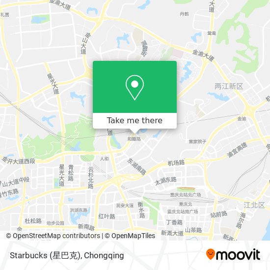 Starbucks (星巴克) map