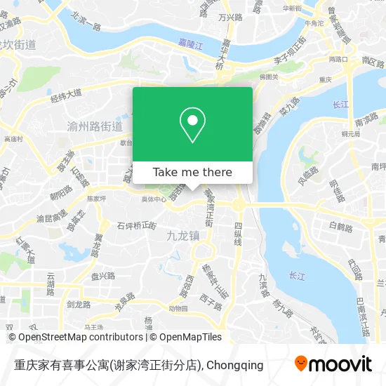 重庆家有喜事公寓(谢家湾正街分店) map