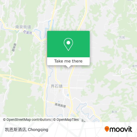 凯恩斯酒店 map