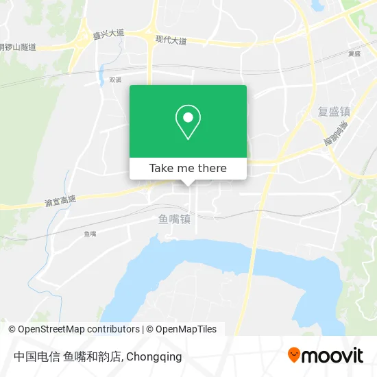中国电信 鱼嘴和韵店 map