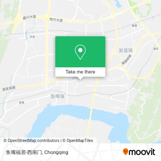 鱼嘴福居-西南门 map