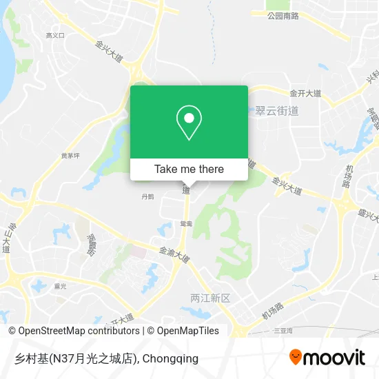 乡村基(N37月光之城店) map