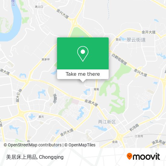 美居床上用品 map