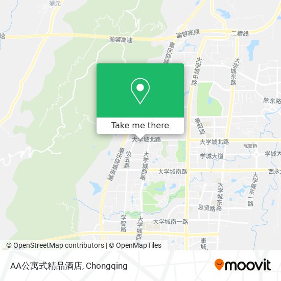 AA公寓式精品酒店 map